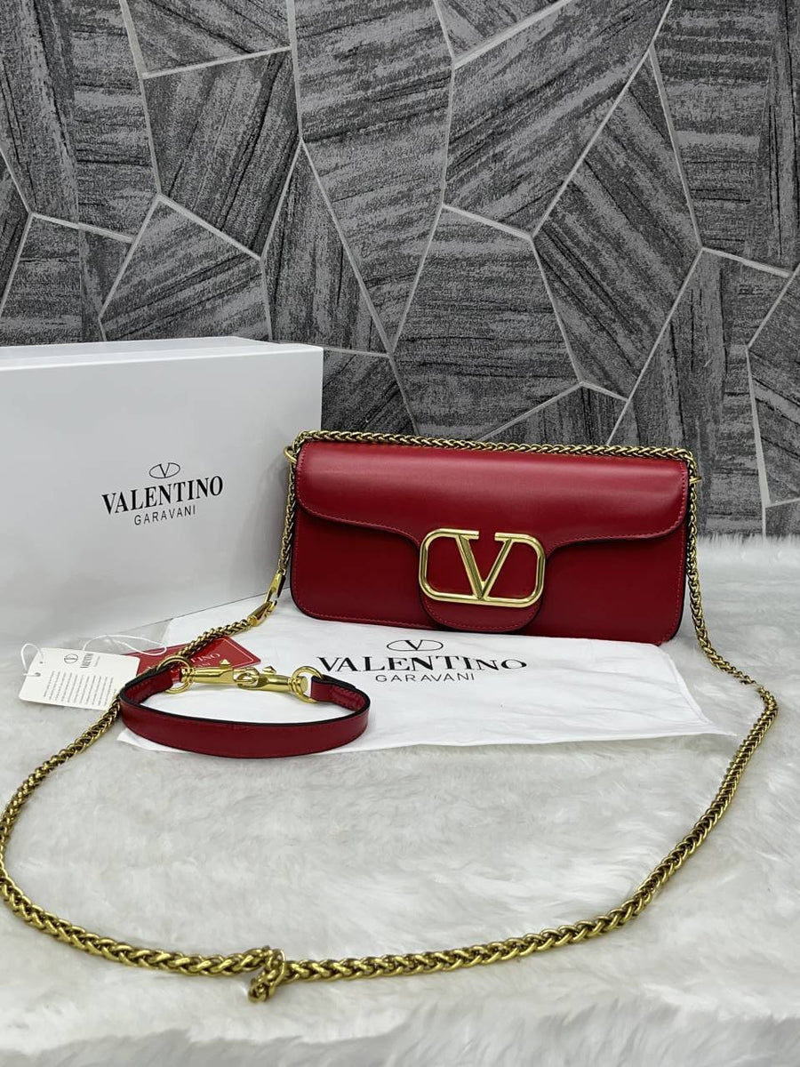 Valentino_V_Logo_Long_Shoulder_Bag_Clutch_With_Original_Packing