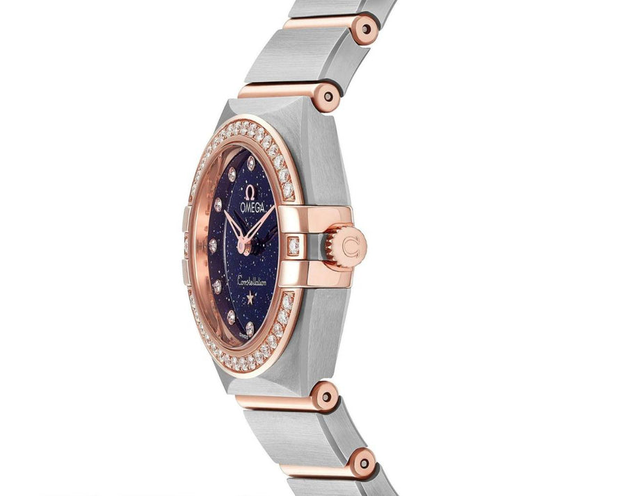 Omeg_ga Constellation Quartz luxury watch