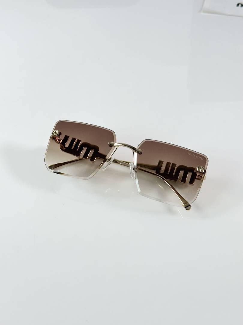 Miu Miu WMNS 1024 Gold Brown