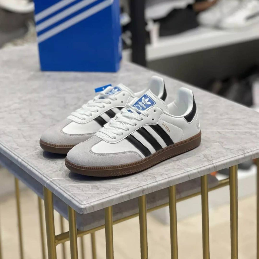 Adidas Samba White Black