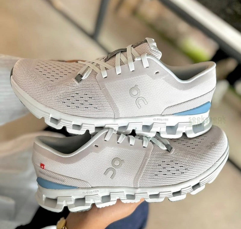 On Running Cloud X 4 Silver Chambray