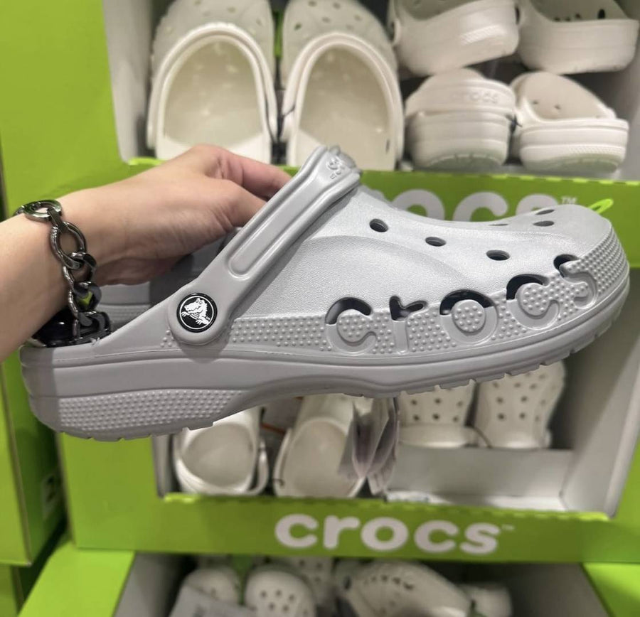 Crocs Baya Clogs Light Grey Clogs