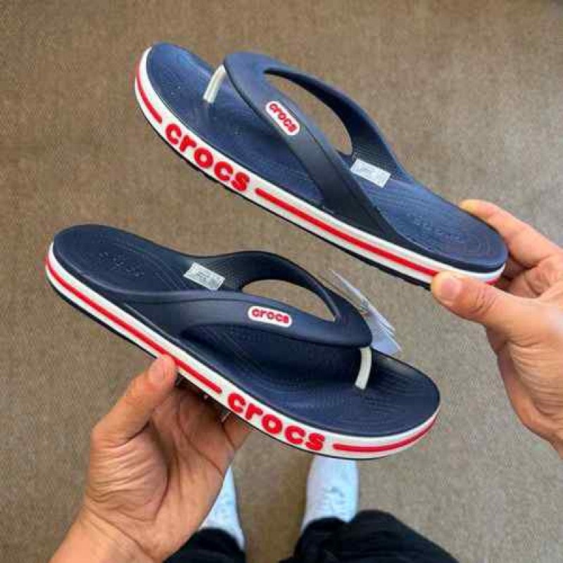 Crocs Flip Flops Bayaband Navy Blue
