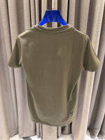 On Cloud Olive Green Premium Round Neck Tshirt