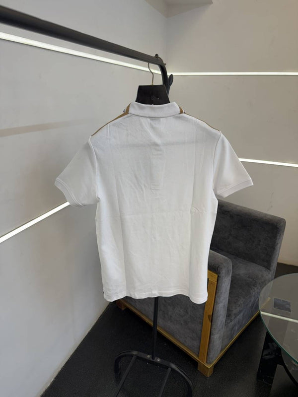 Hugo bos imported quality polo tshirt white