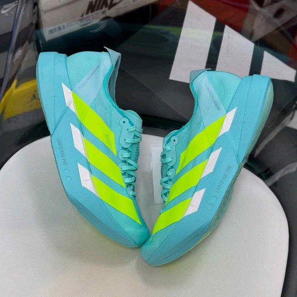 Adidas Adizero Adios Pro 4 Flash Aqua Lucid Lemon