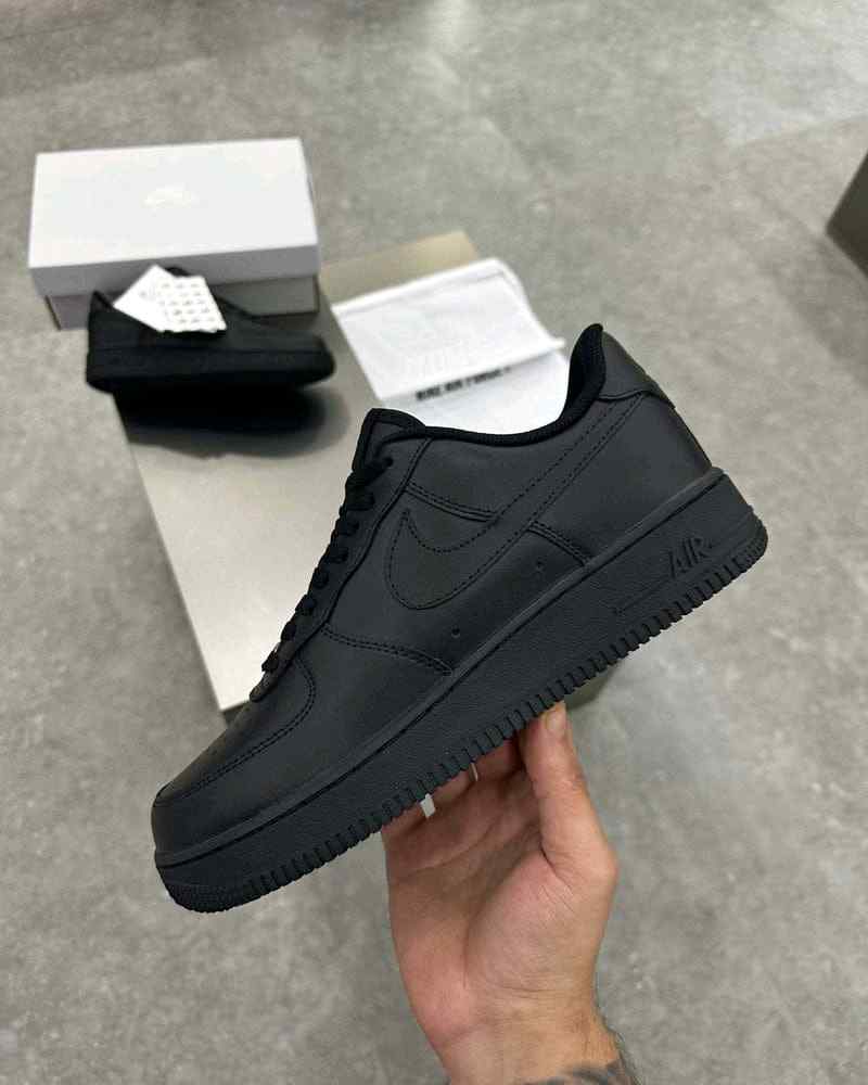 Nike Airforce 1 Black 1st Leather UA 2603