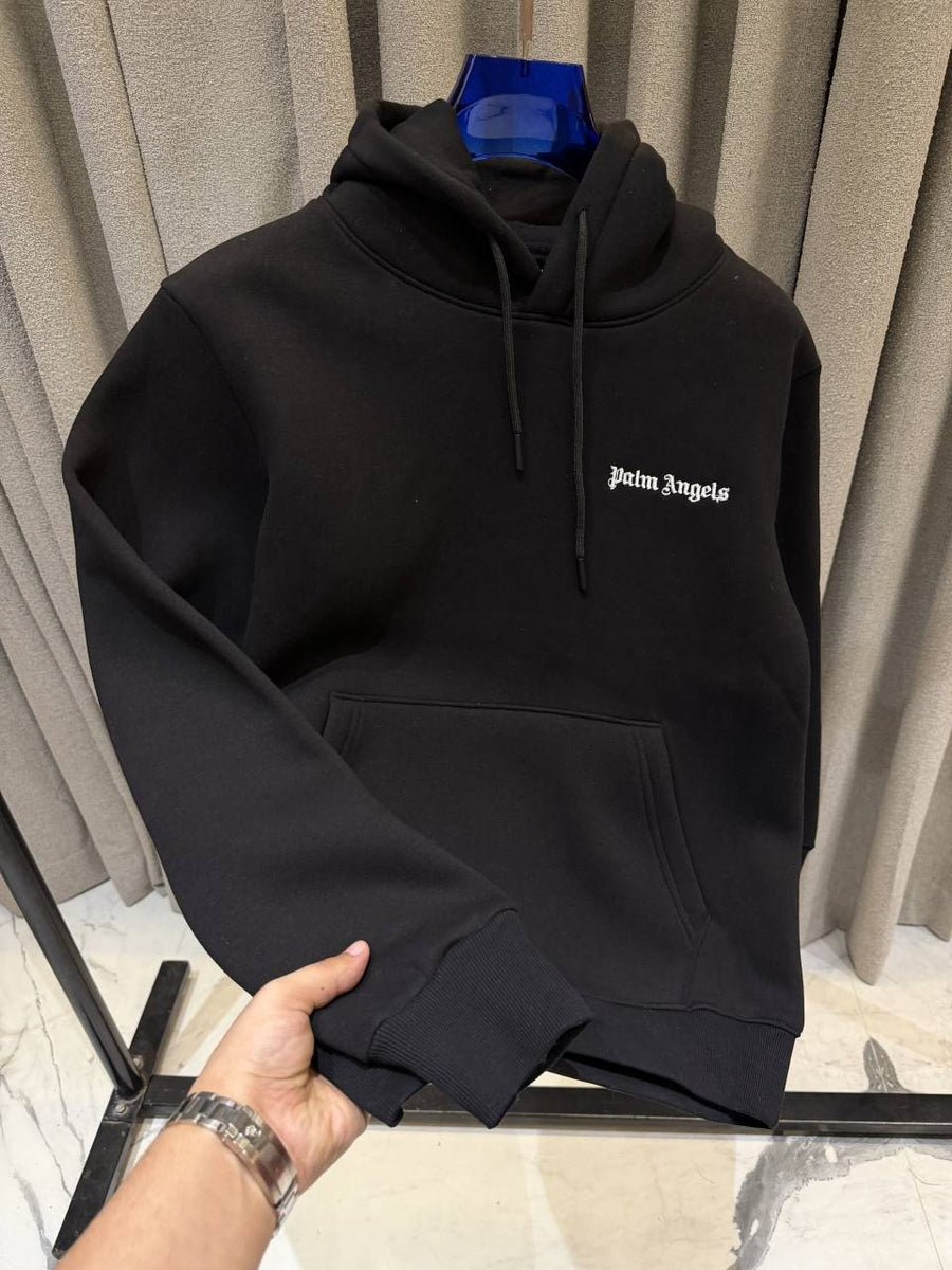 Palm Angles Black Hoodie