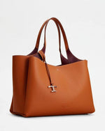 Todds T Timeless 2026 Premium Quality Leather Shopping Bag With OG Magnetic Box With Dust Bag (Tan - 1131)