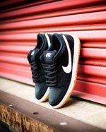 Nike sb dunk low black gum