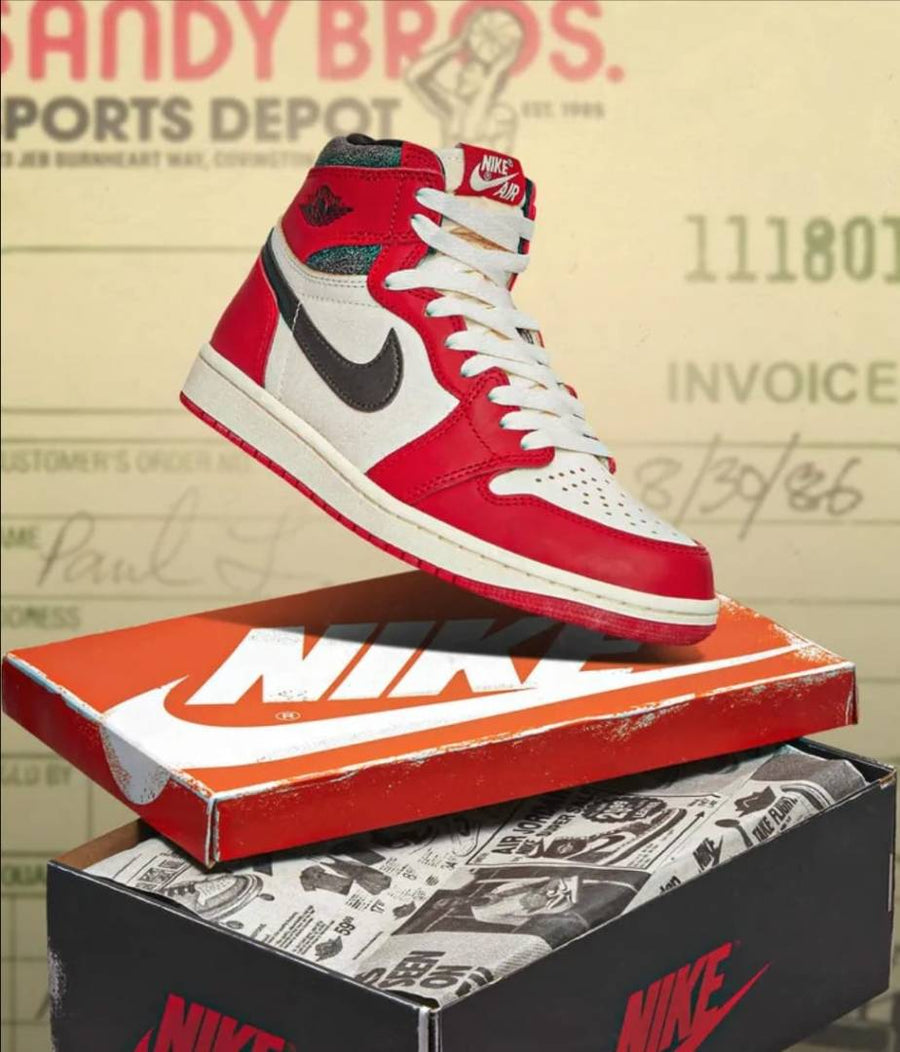 Nike Air Jordan Retro 1 High Lost & Found Semi UA sale