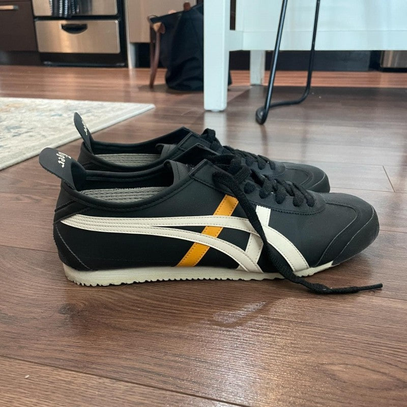 Onitsuka Tigar Mexico 66 Black White Yellow