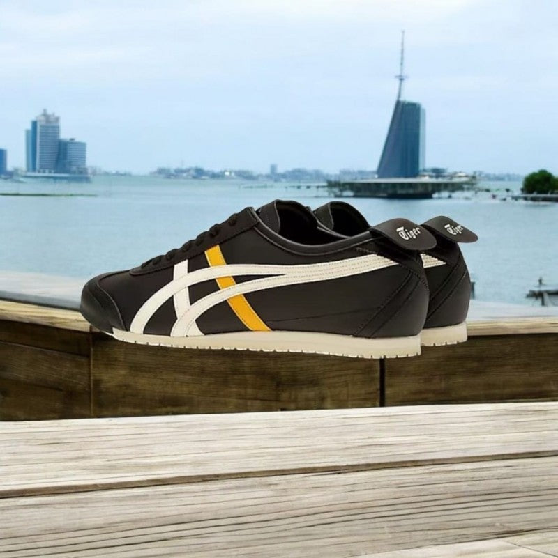 Onitsuka Tigar Mexico 66 Black White Yellow