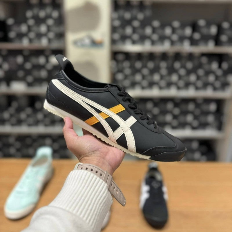 Onitsuka Tigar Mexico 66 Black White Yellow