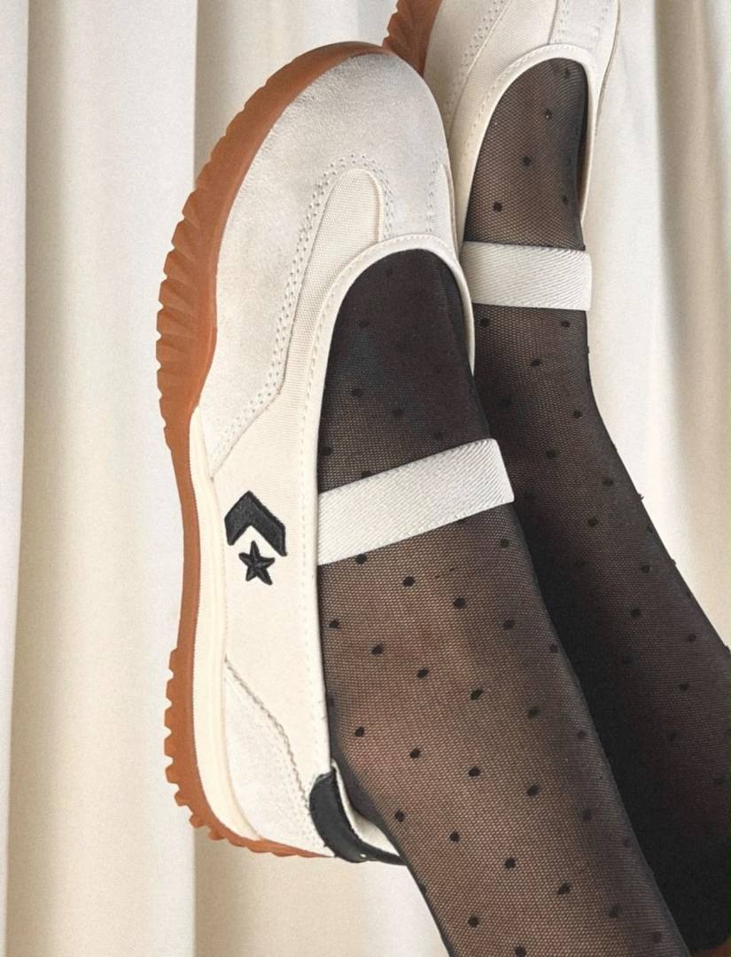 CONVERSSE RUN STAR TRAINER BALLET WHITE