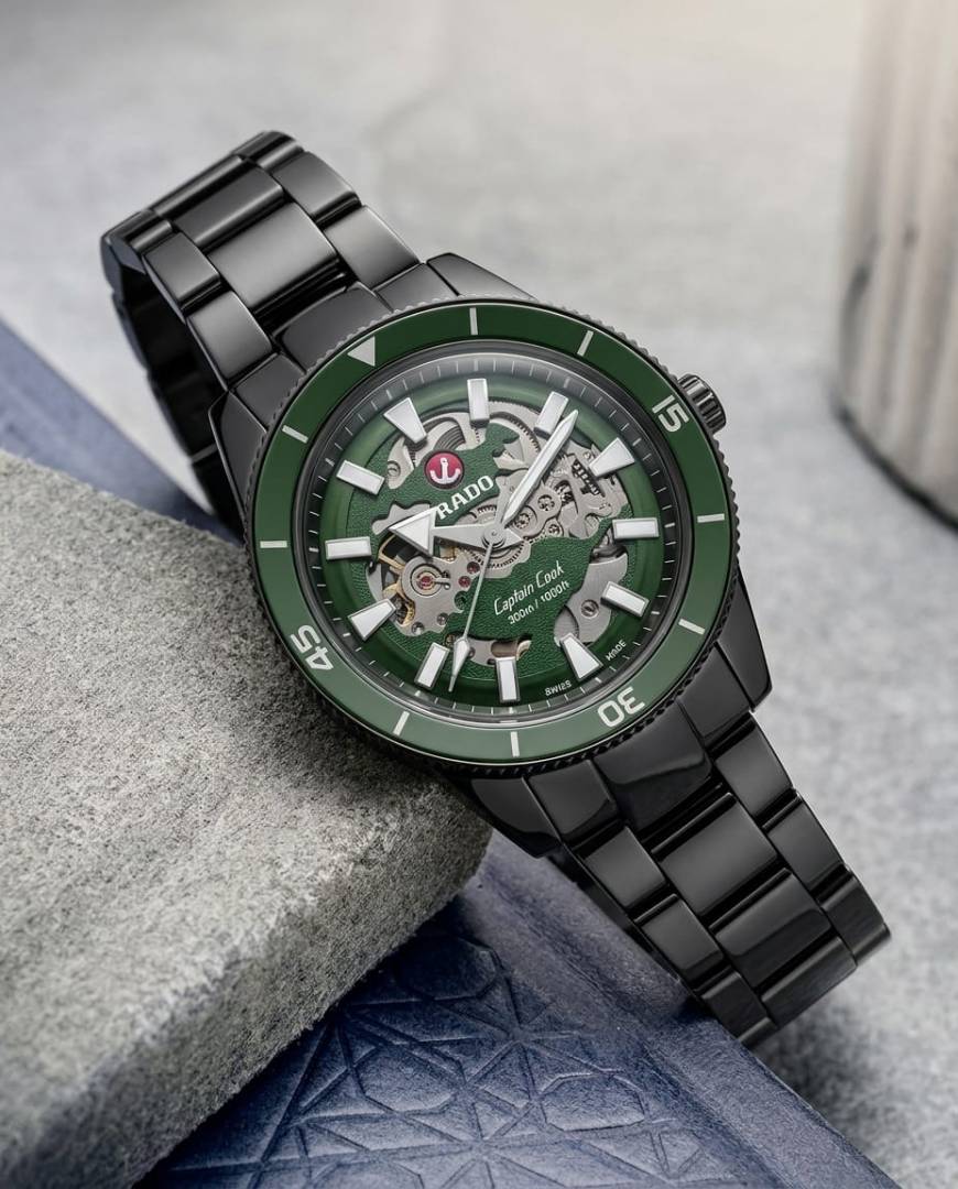 Rado Captain Cook HighTech Automatic Black-Green