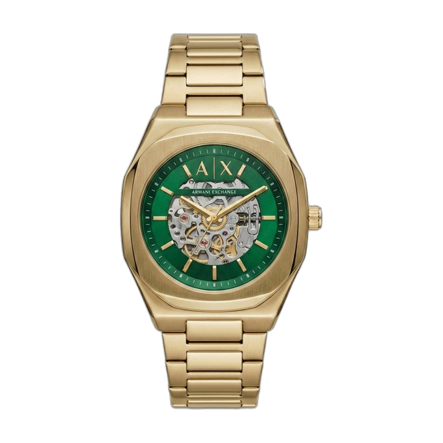 Armani Exchange Ax2418 Hampton Automatic gold green