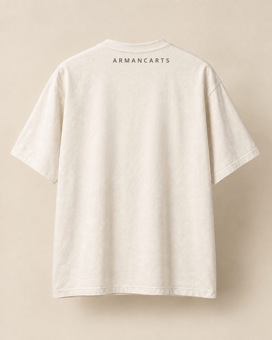 Dusk Wave Oversized Graphic Tee back