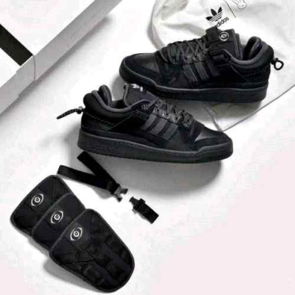 Adidas Forum X Bad Bunny Full Black 1400