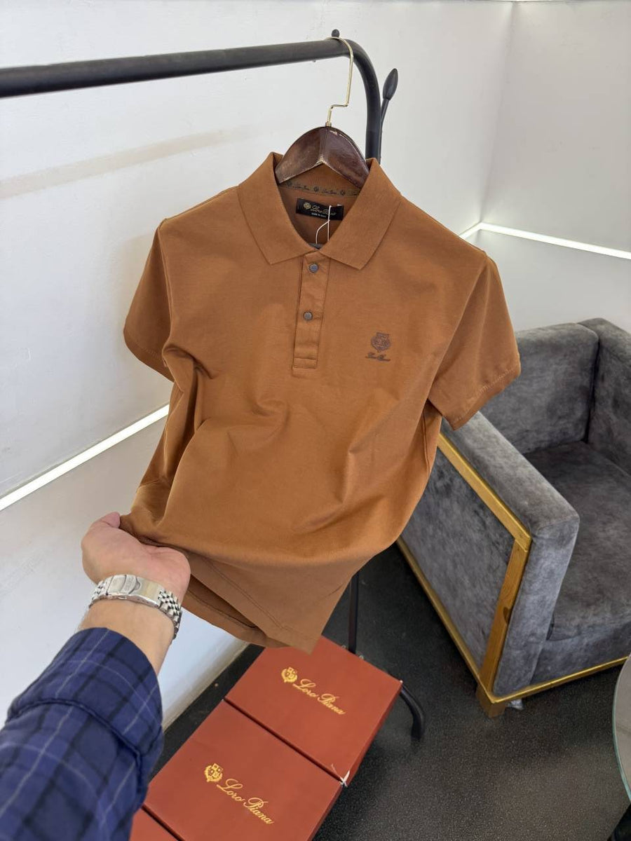 Loro piana turkey imported box pack tshirt rust