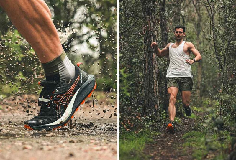 Asics Gel Trabuco 13 Trail Running Black Nova 2592