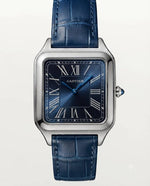 Cartier Santos Dumont Square Full Blue