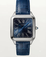 Cartier Santos Dumont Square Full Blue