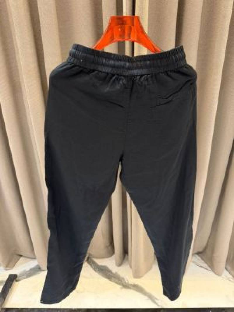 _lauren signature linen pants black
