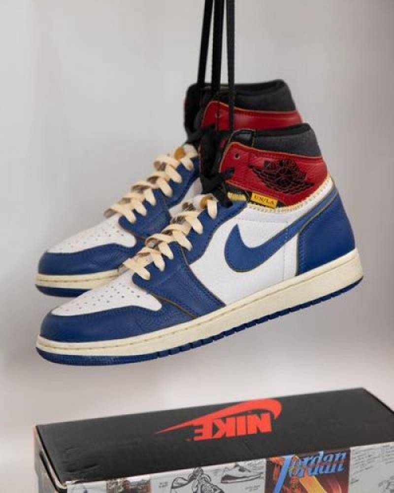 Jordann 1 High Union LA Storm Blue Semi ua quality