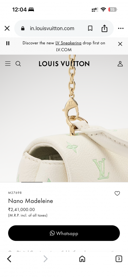 Louis Vuitton_Madeleine_Nano_Small_Crossbody_ShoulderBag_With_OriginAuldoubleBox_Highend