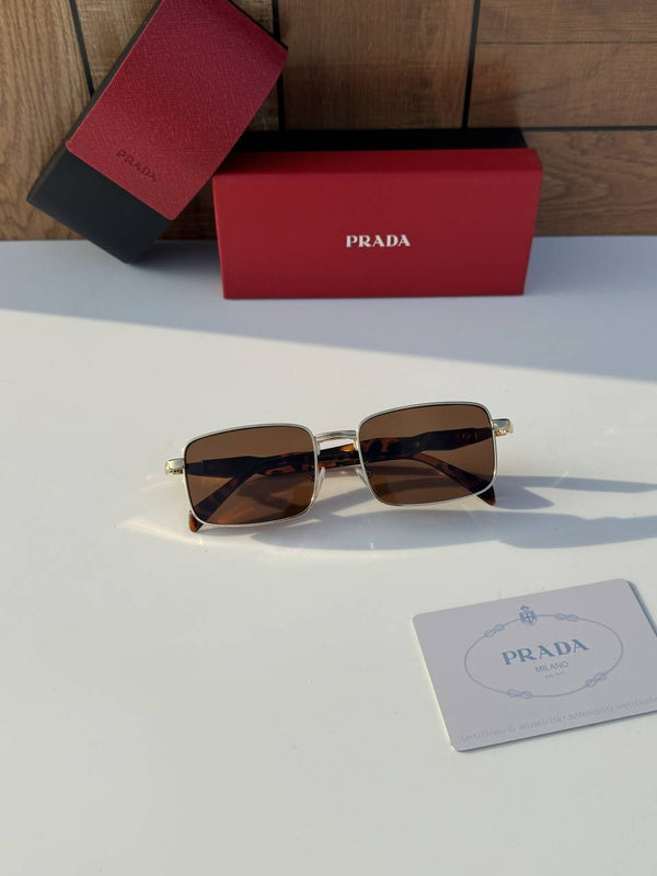 Prada 58040 gold brown