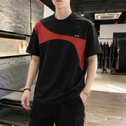 KOREAN IMPORTED HIGH DEMAND ARTICLE T-SHIRT BLACK AND RED