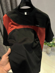 KOREAN IMPORTED HIGH DEMAND ARTICLE T-SHIRT BLACK AND RED