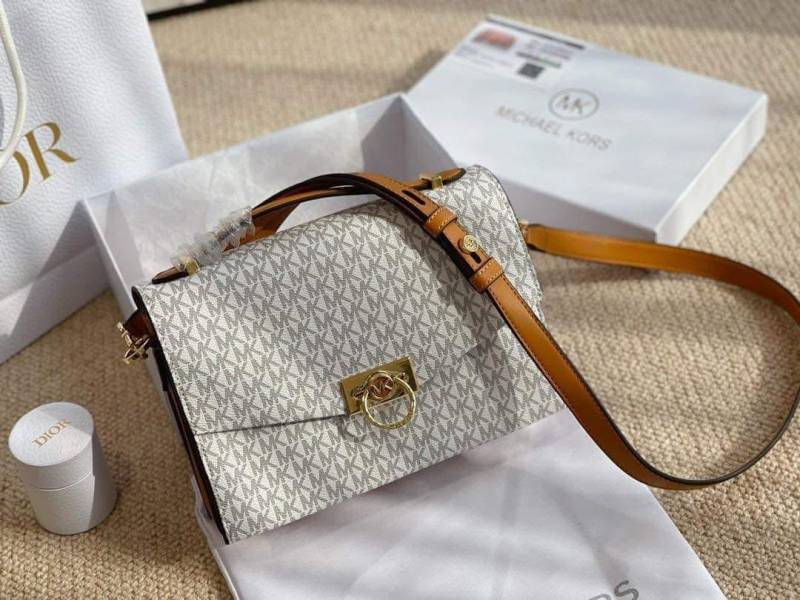 Michael Kors CB Hendrix Top Handle Crossbody Bag With Original Box & CarryBag