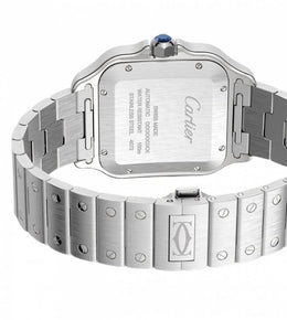Cartier Santos Automatic silver green