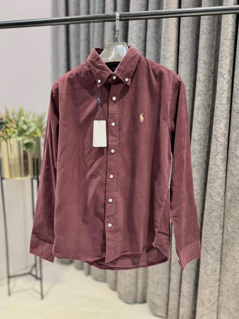 Ralph LAUUREN IMPORTED TRENDING CODE ROY SHIRT MAROON