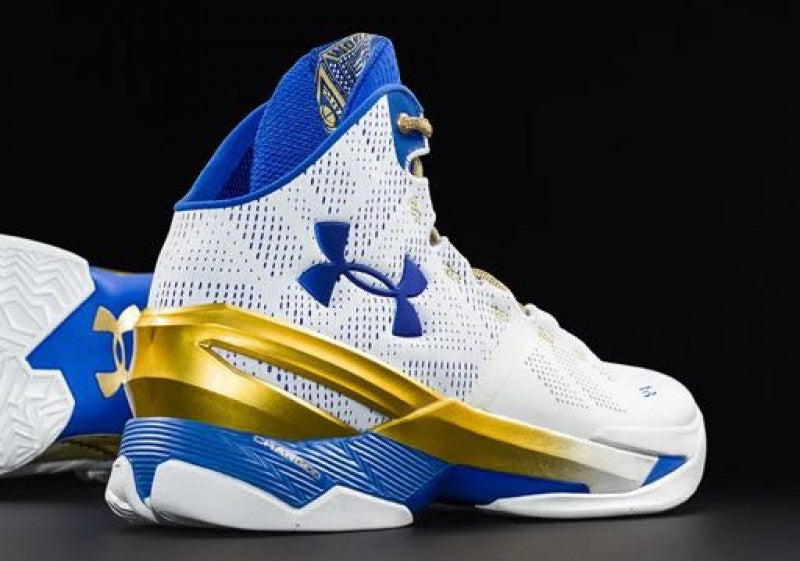 Under Armor Curry 2 Gold Rings