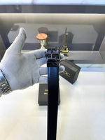 Tommy Hilfigar Glossy Black Reversible Belt Fa 401