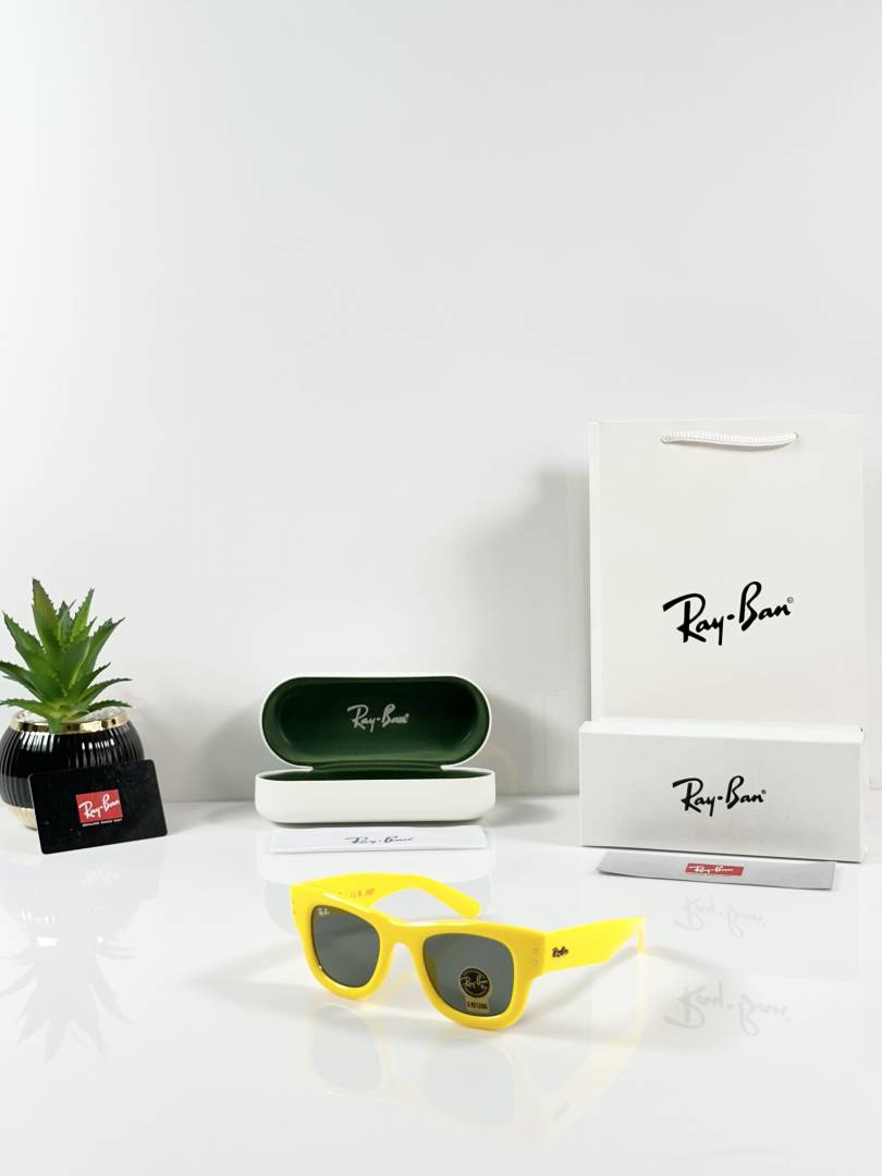 Ray-Ban Puffer 4940 Yellow Black GLASS
