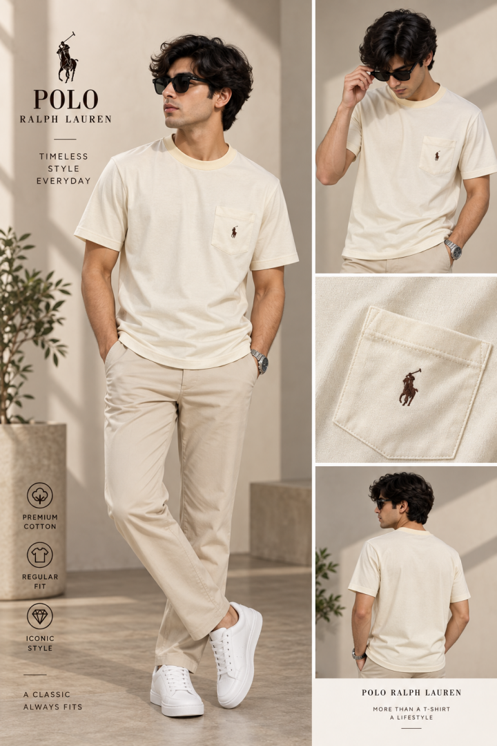 Ralph Laure-n RL Premium Round Neck T-Shirt 2610
