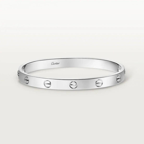 Cartieer Love Bracelet Classic Model Silver With Original Dustcover And Screw Packaging