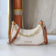 Michael Kors CB Cora 100822 Mini Zip Pouchette Signature OG Dust Cover & Carry Bag