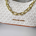 Michael Kors CB Cora 100822 Mini Zip Pouchette Signature OG Dust Cover & Carry Bag