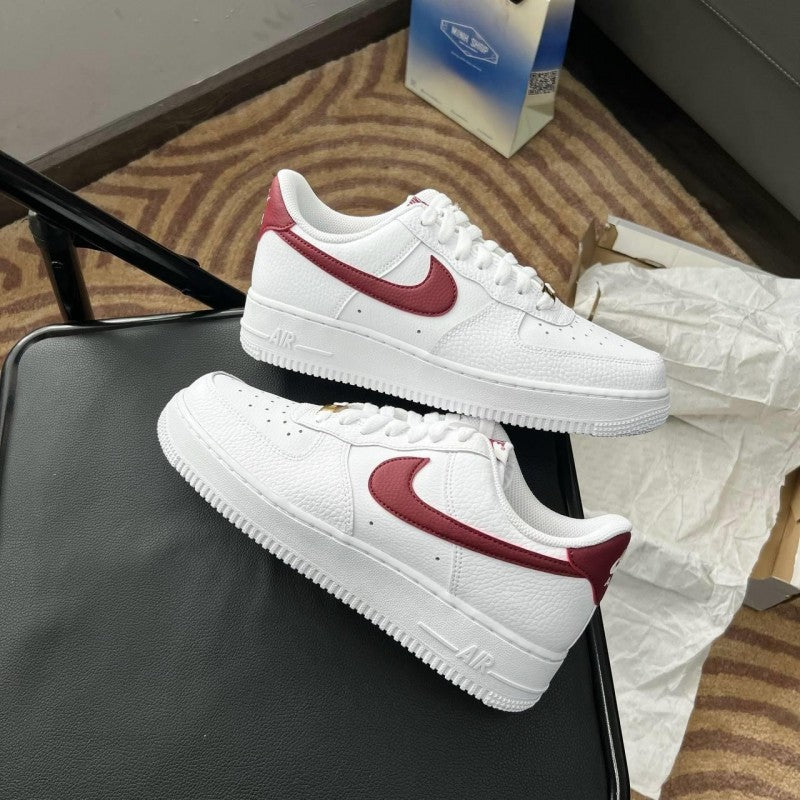 E air force 1 07 low white team red