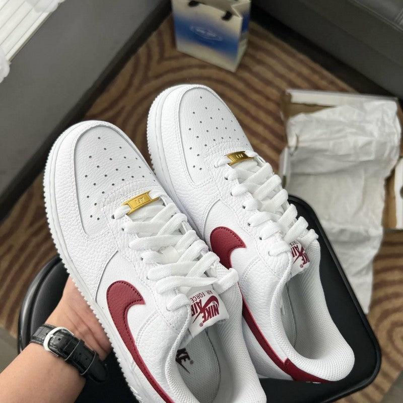 E air force 1 07 low white team red