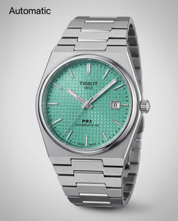 Tissot 1853 Prx Automatic Top Quality Silver-Tiffny