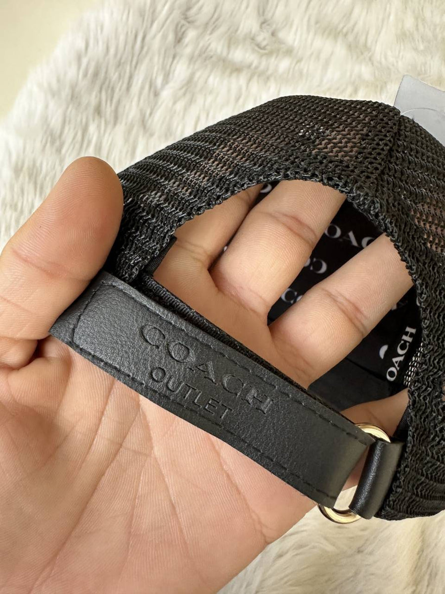 Coach_Monogram_Denim_Black_Premium_Unisex_Cap_With_Safety_Box