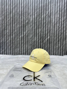 Calvin Kline_Denim_Yellow_Highend_Premium_Unisex_Cap_With_Original_Polly_Bag