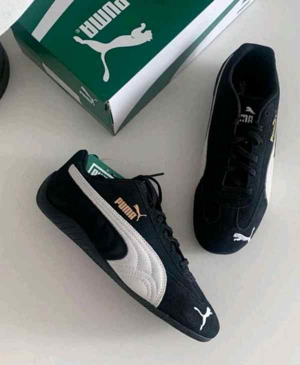 Puma SpeedCat OG White Black Mens