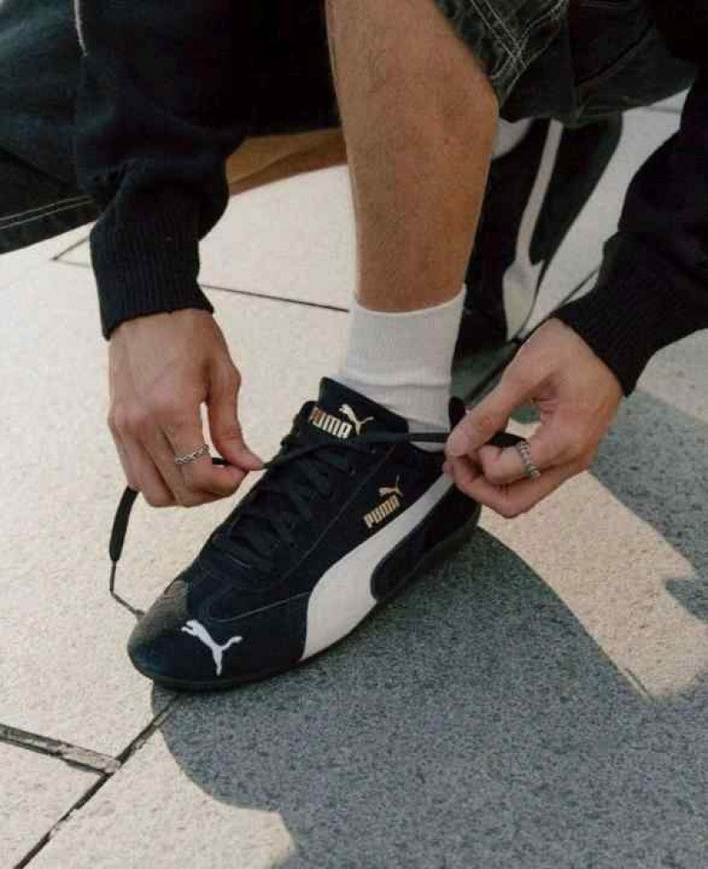 Puma SpeedCat OG White Black Mens